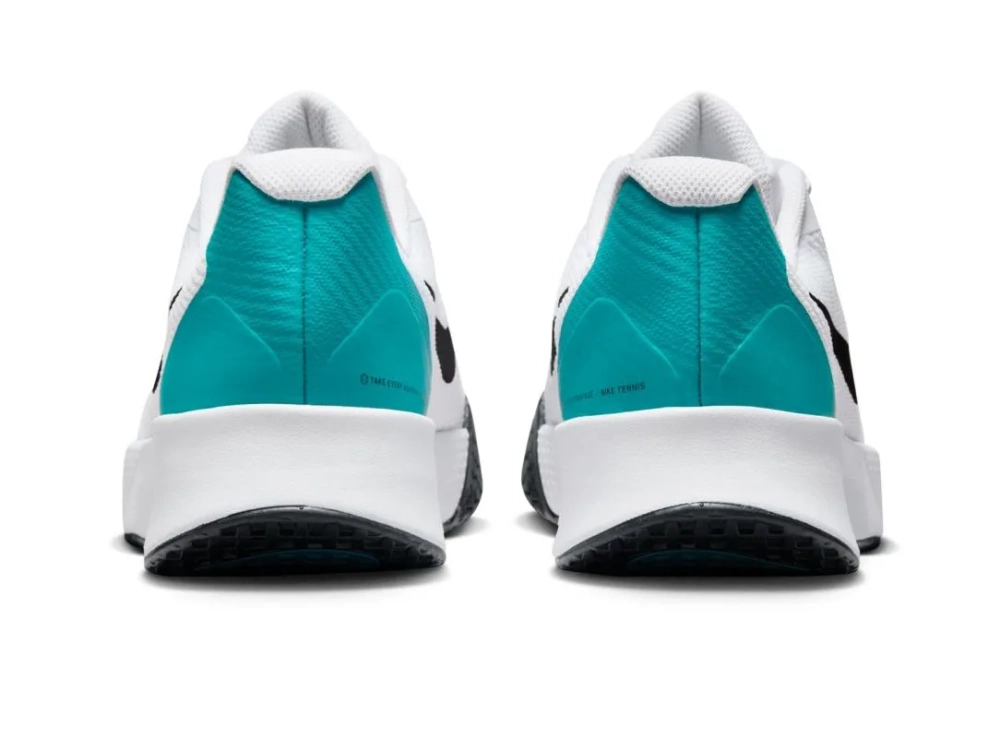 Мужские теннисные кроссовки Nike Vapor Lite 3 - white/black/radiant emerald