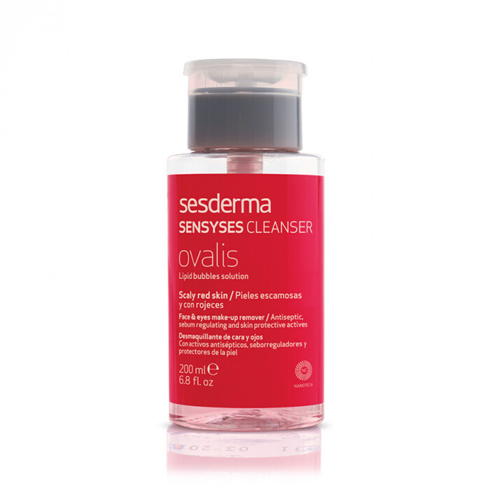 Sesderma SENSYSES CLEANSER Ovalis - Лосьон липосомальный для снятия макияжа для кожи склонной к покраснению и шелушению Sesderma Sensyses Cleanser Ovalis 200 мл