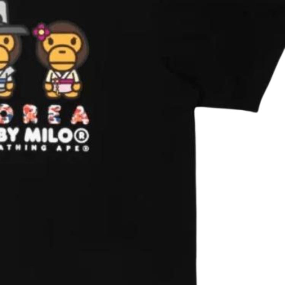 A Bathing Ape Bathing Ape Seoul Camo Fw25 Футболка