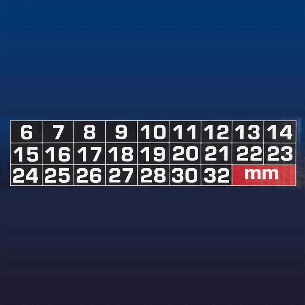 Ключи комбинированные (6-28, 30, 32мм) и ключ рожковый 36х41мм, набор 26пр. Forsage F-5261P+1
