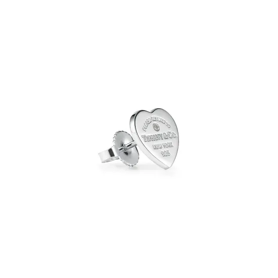 Серьги Tiffany & Co. Return to Tiffany в серебре с бриллиантами