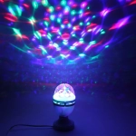 Диско-лампа светодиодная «Калейдоскоп», LED (красный, зеленый, синий), цоколь Е27 с удлинителем, (220V)
