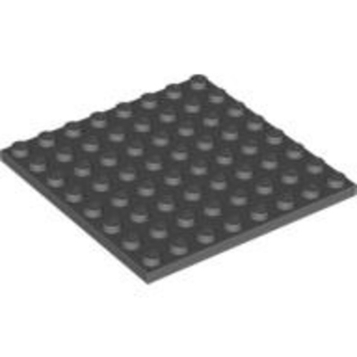 Lego Плитка 8x8 (темно-серый) 41539 / 4210802