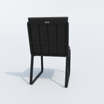 Обеденная группа Ideal Patio ТЕЛЛА ГИРА  каркас карбон, стол тик 180, ткань антрацит