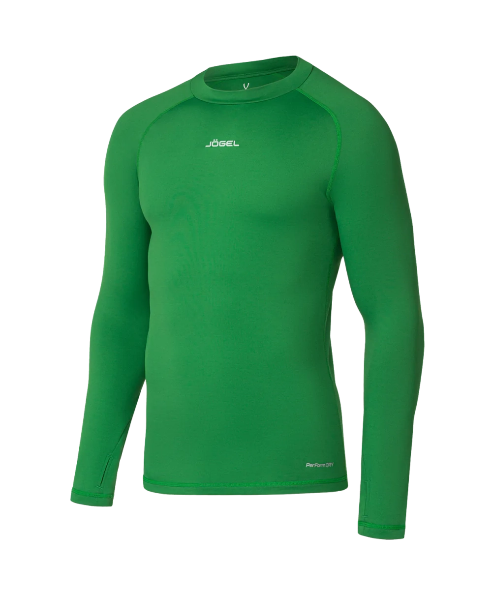 Джемпер компрессионный утепленный CAMP PerFormDRY Baselayer Top Warm, зеленый
