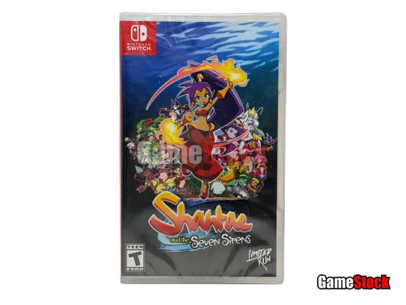 Shantae And The Seven Sirens (Limited Run) (Новый, Русские субтитры, Nintendo Switch)