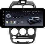 Магнитола для Hyundai Accent 2000-2011 (рамка 1 кнопка) - Teyes LUX ONE ROUND монитор 12.3" 2K QLED на Android 10, Быстрая, CarPlay, 4G SIM-слот