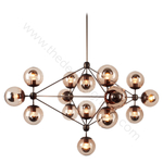 Ceiling design lamp  Modo by Roll & Hill (15 lampshades)