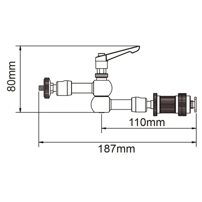 Кронштейн KUPO KCP-103 7" MINI VISION ARM WITH HOT SHOE ADAPTER