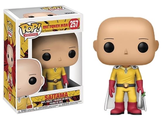 Pop Funko Anime: One Punch Man-Saitama