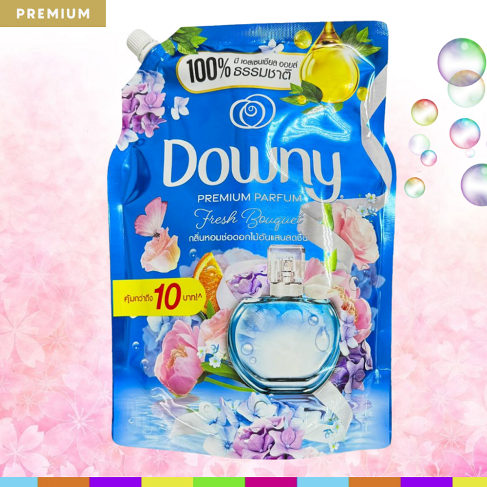 Тайский Кондиционер для Стирки Белья Концентрированный Fresh Bouguet 1100мл Downy