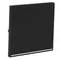 Клавиша для выключателя/переключателя одноклавишного с подсветкой Voltum S70 Черный матовый VLS000208