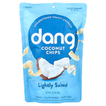 Dang Foods, кокосовые чипсы, слабосоленые, 90 г (3,17 унции)
