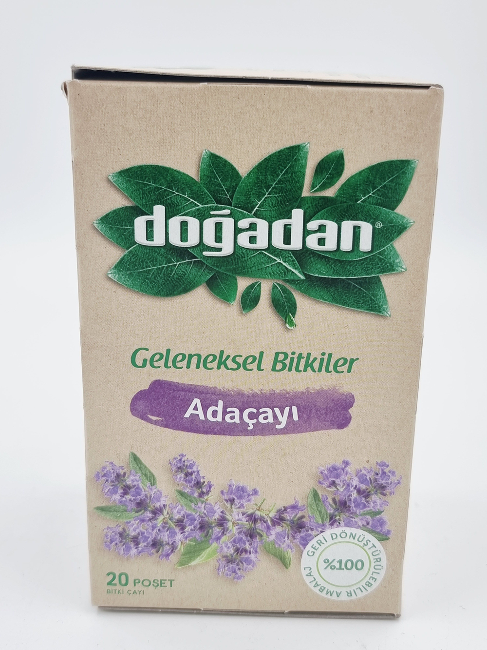 DOGADAN Травяной чай Шалфей в пакетиках 1 уп. 26 г (20 пакетиков по 1,3 г) (Турция)