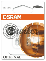 Галогеновая лампа Osram W1,2W,12V