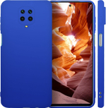 Мягкий Soft Touch чехол из силикона для XIAOMI REDMI NOTE 9 PRO / 9S / POCO M2 PRO с бархатной подкладкой