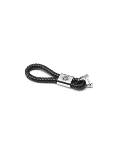 Брелок кожаный, черный Yamaha LEATHER BLACK