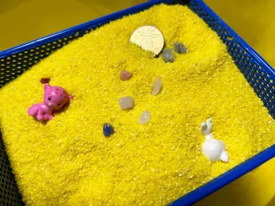 Призовая песочница для детей «Сокровища Песочного Королевства»