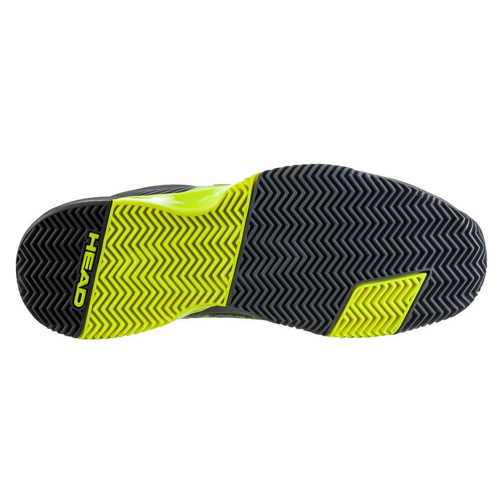Мужские кроссовки теннисные Head Revolt Pro 4.0 Clay Men - black/yellow