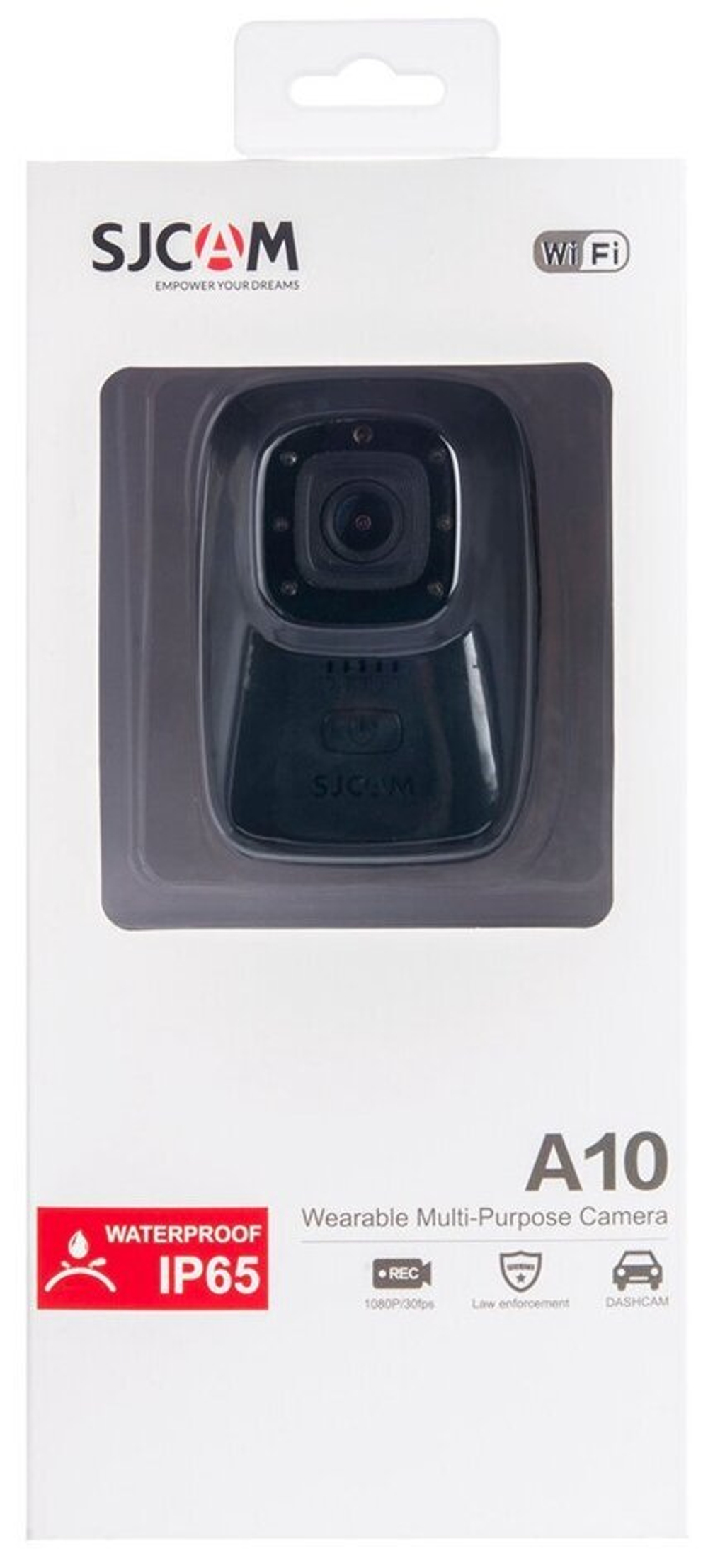 Персональный видеорегистратор SJCAM A10 Body Cam, черный