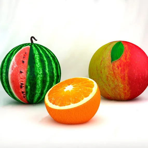 Большой рекламный шар Фрукт