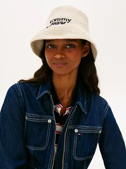 Панама TOMMY JEANS TJW SUMMER KNIT BUCKET