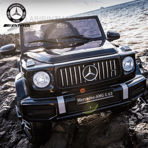 Детский электромобиль "Mercedes-Benz  G63" 12V,черный