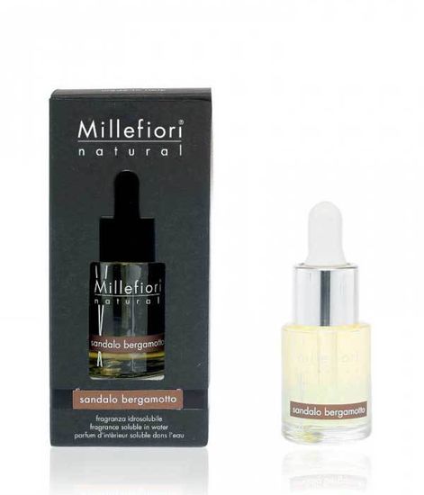 Концентрат для аромалампы Сандал и бергамот, Millefiori Milano