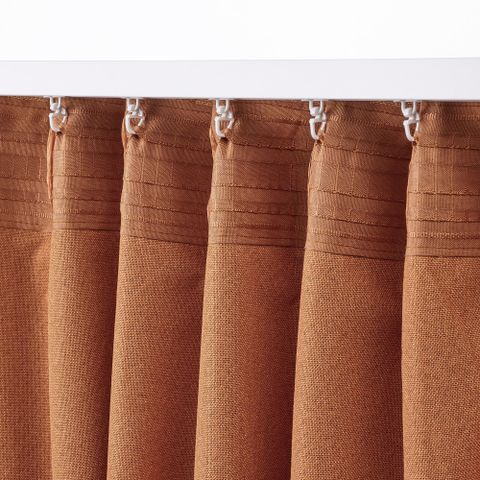 Комплект штор IKEA LONNSTAVMAL, Кирпичный, 145х250 см, 2 шт