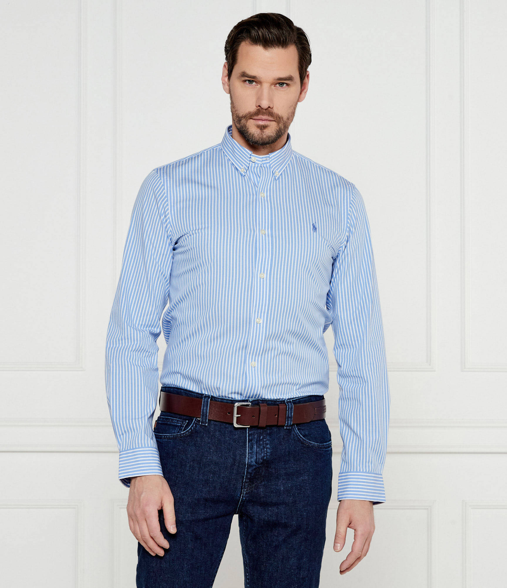 Рубашка POLO RALPH LAUREN - голубой(710929344)