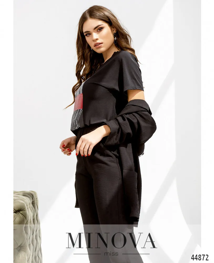 Костюм 1083-чёрный Minova