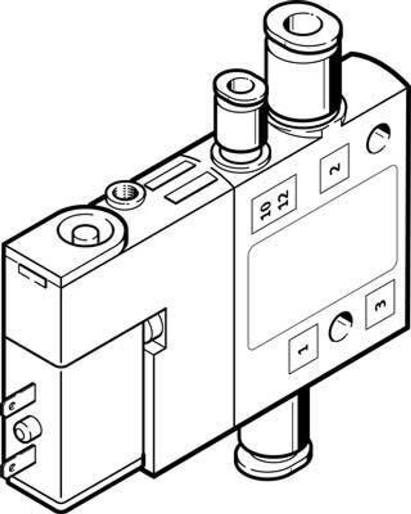 CPE10-M1BH-3OLS-QS-6 Распределитель с электроуправлением