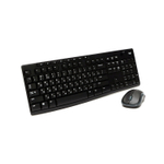 Клавиатура + мышь беспроводная Logitech MK270, черный, Retail (920-003381/920-004509/920-004518)