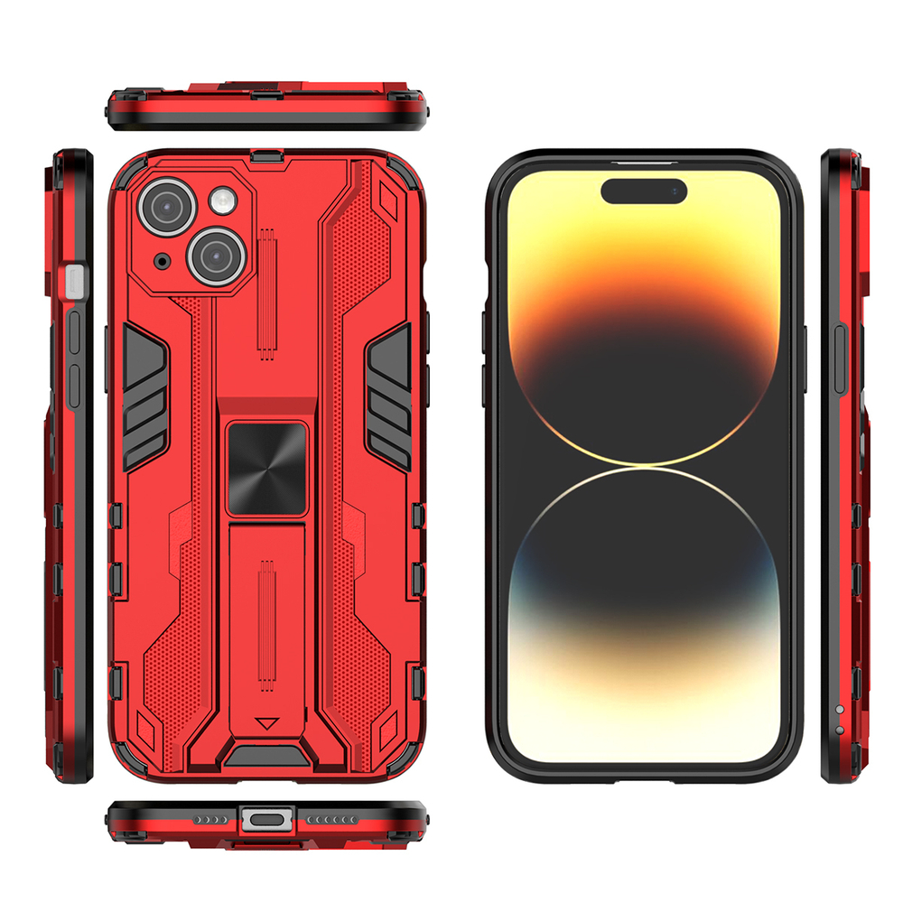 Противоударный чехол с подставкой Transformer для iPhone 15 Plus
