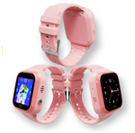 Детские умные часы Smart Baby Watch LT36 розовые / Умные часы для детей / Smart часы детские