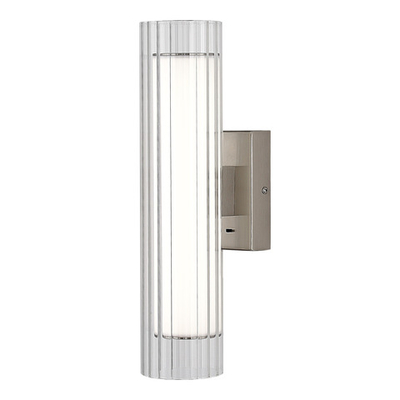 SL2010.101.01 Светильник настенный ST-Luce Никель/Белый, Прозрачный LED 1*7W 3000K/4000K