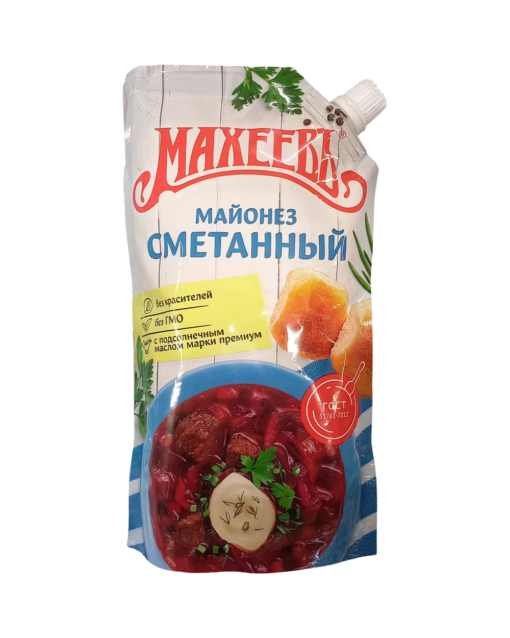 Майонез Махеевъ Сметанный 50,5% 380г