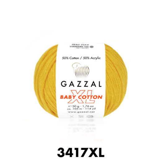 BABY COTTON XL, жёлтый
