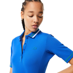 Женское поло Lacoste Tennis Ultra-dry Pique Polo Shirt - blue