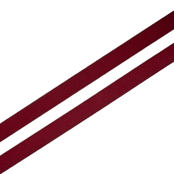 Резинка отделочная бордо 12 мм (цв. 1586), 628/12