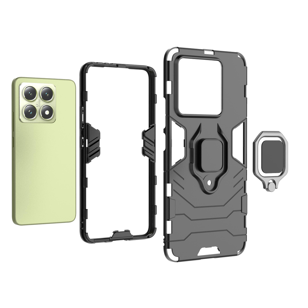 Противоударный чехол с кольцом Panther Case для Xiaomi 14T