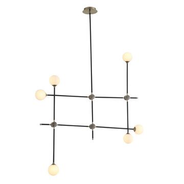 Светильник подвесной 6*G9 SL429.403.06 чёрный Bastoncino ST-Luce