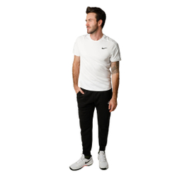 Мужские теннисные штаны Nike Sportswear Club Fleece Training Pants Men - Black, White