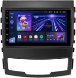 Магнитола для SsangYong Actyon II 2011-2013 - Teyes CC3 дисплей 7" QLED на Android 10, Быстрая, CarPlay, 4G SIM-слот
