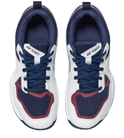 Детские теннисные кроссовки Yonex Power Cushion Pro-Move Junior - white/navy/red