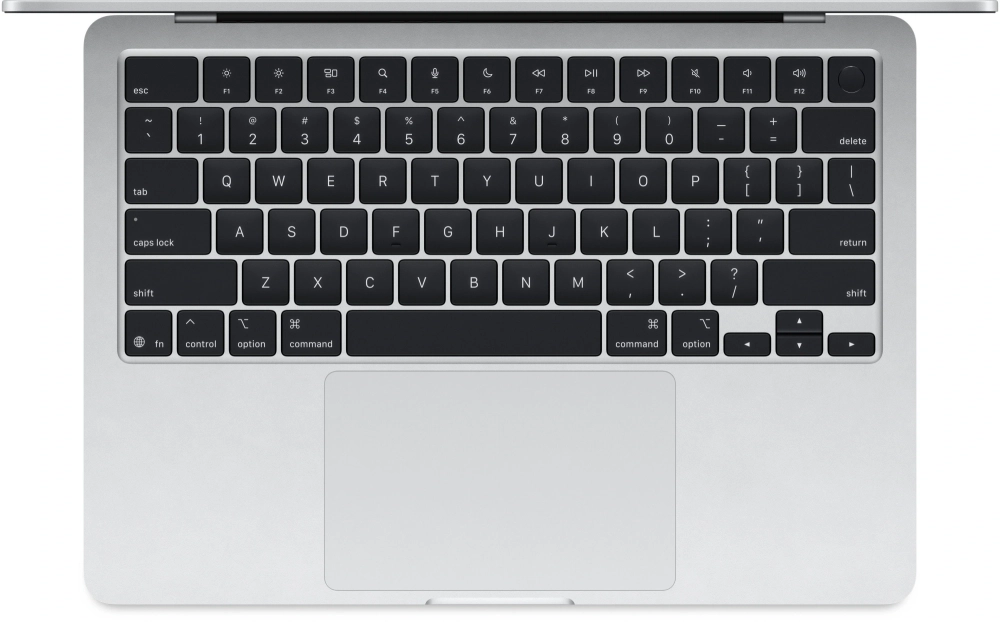 Ноутбук Apple MacBook Air A3240 M4 10 core 24Gb SSD512Gb/10 core GPU 13.6" Liquid Retina (2560x1664) macOS silver WiFi BT Cam (MC654HN/A)