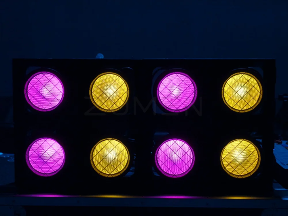 BL600-IP — уличный LED-блайндер 2×300 Вт RGBL-WW с углом 50° IP65