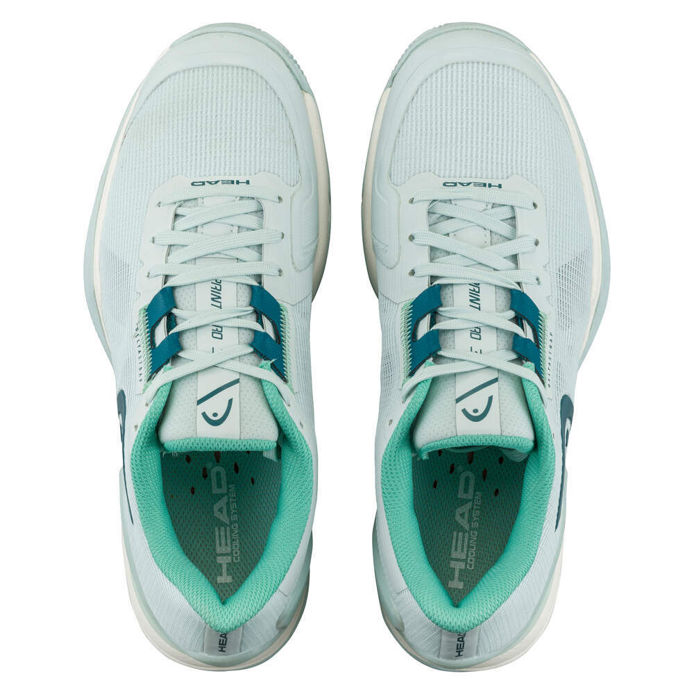Женские Кроссовки теннисные Head Sprint Pro 3.5 Clay - aqua/teal