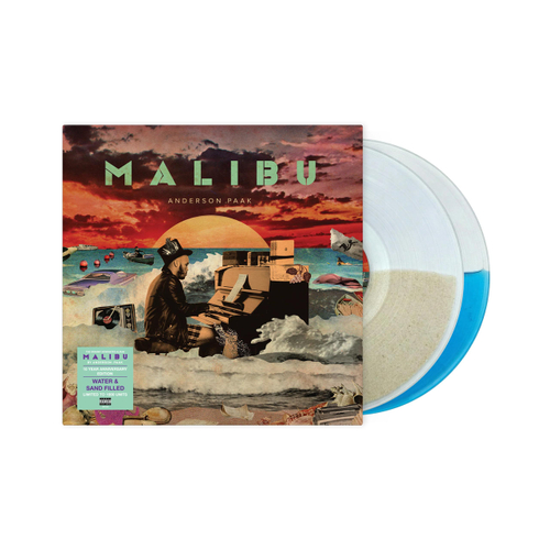 Anderson Paak - Malibu - 10 Year Anniversary - Water & Sand Filled 2LP