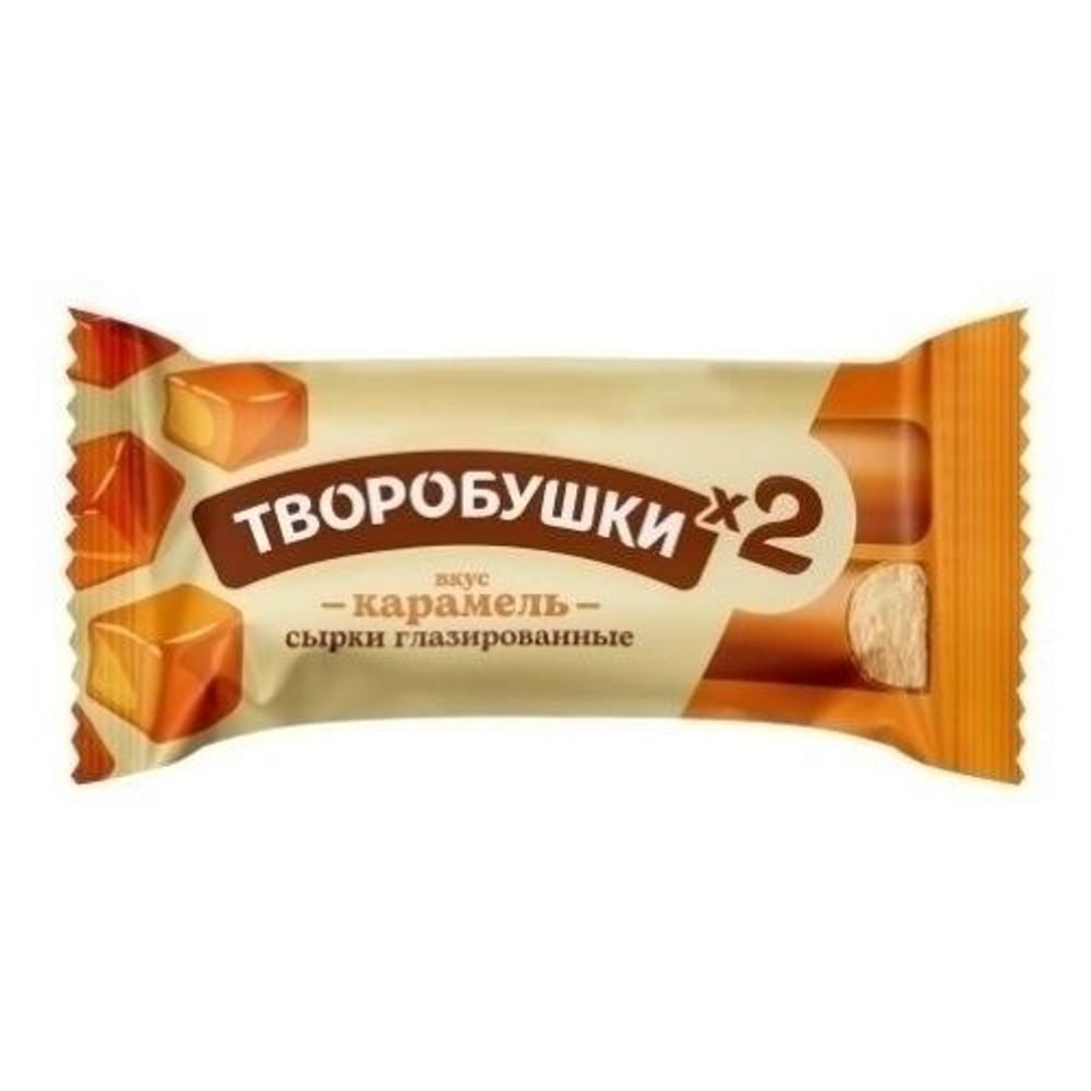 Сырок творожный глазированный Творобушки карамель 23 % 45 г